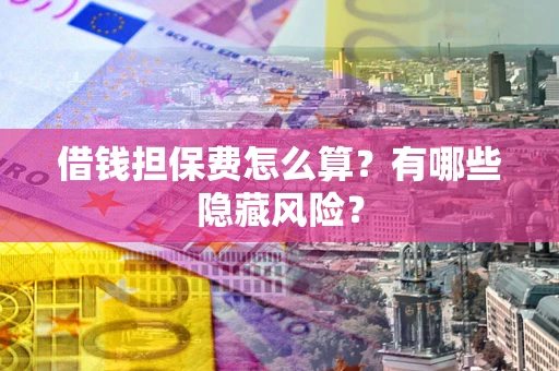 武汉借钱担保费怎么算？有哪些隐藏风险？