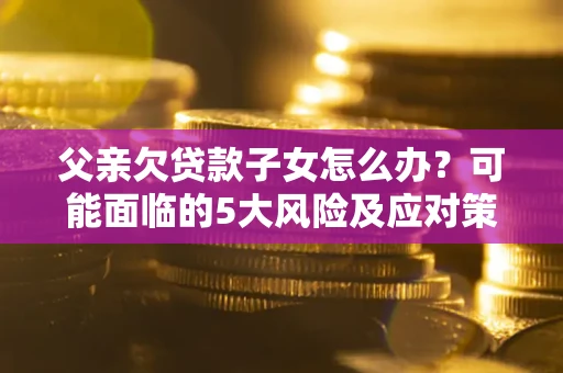 武汉父亲欠贷款子女怎么办？可能面临的5大风险及应对策略