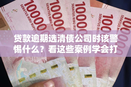 武汉贷款逾期选清债公司时该警惕什么？看这些案例学会打翻身仗