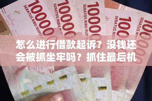 武汉怎么进行借款起诉？没钱还会被抓坐牢吗？抓住最后机会！