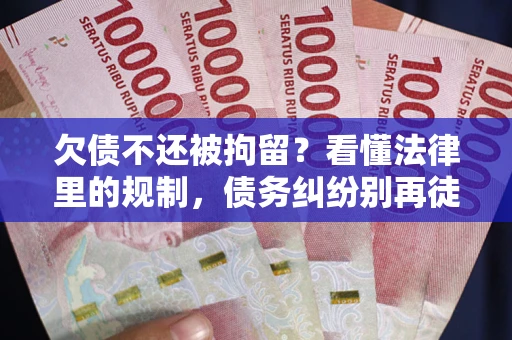 武汉欠债不还被拘留？看懂法律里的规制，债务纠纷别再徒劳奔波