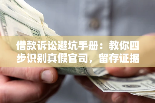 武汉借款诉讼避坑手册：教你四步识别真假官司，留存证据不踩雷