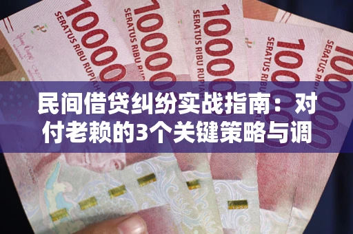 武汉民间借贷纠纷实战指南：对付老赖的3个关键策略与调解盲区解析