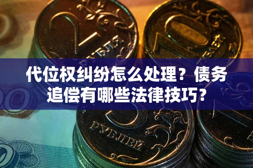 武汉代位权纠纷怎么处理？债务追偿有哪些法律技巧？