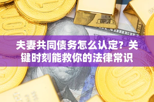 武汉夫妻共同债务怎么认定？关键时刻能救你的法律常识