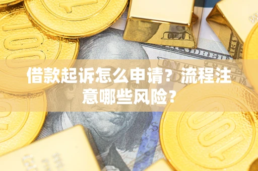 武汉借款起诉怎么申请？流程注意哪些风险？